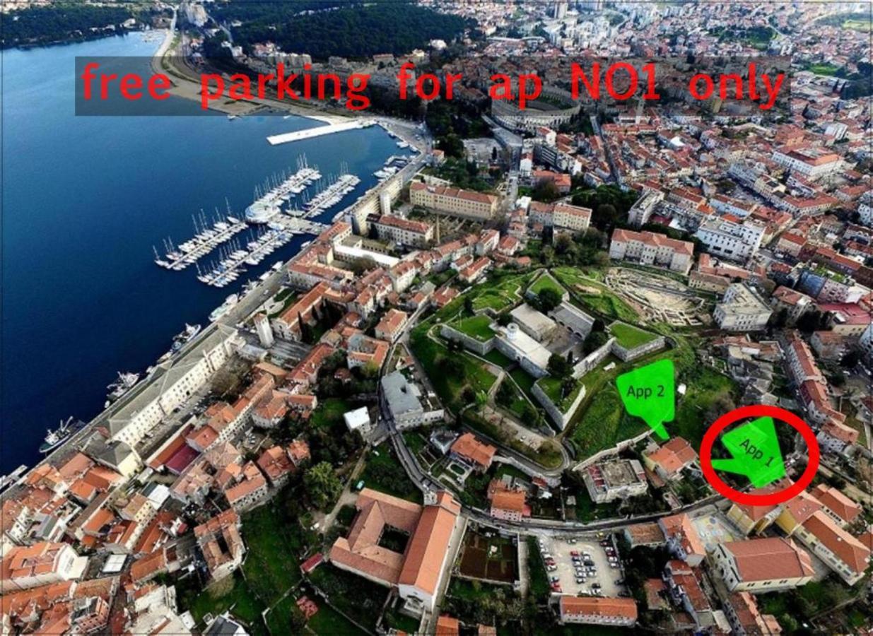 Apartments Bonvenon2Center Pula Extérieur photo